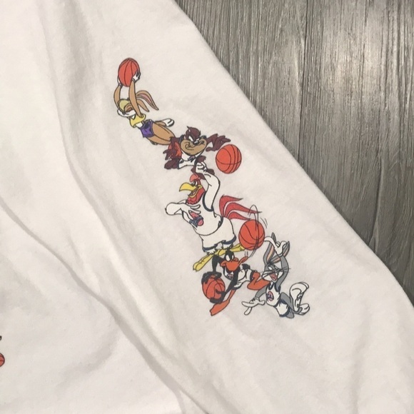 Space Jam Retro PACSUN Long Sleeve Screen Tee - Picture 6 of 9